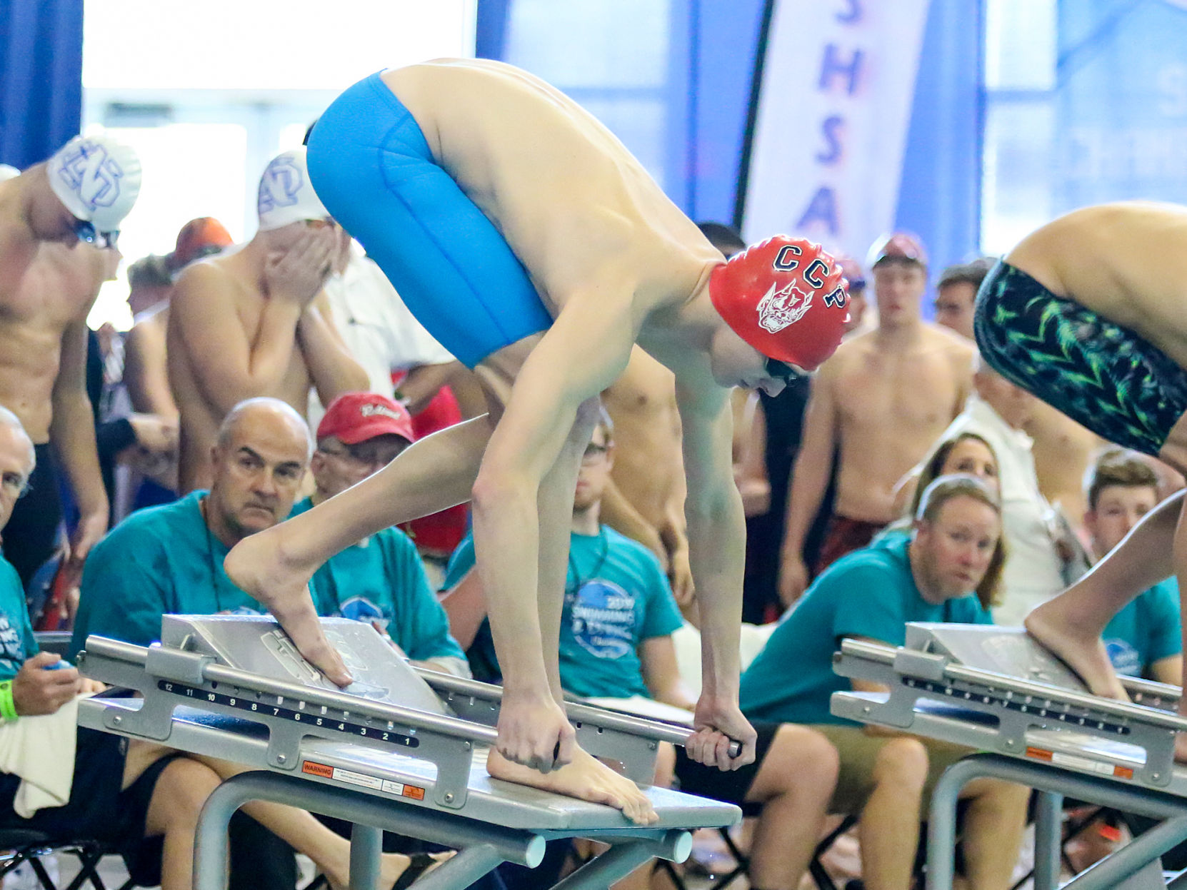 Missouri Class 1 swimming and diving championships preliminaries